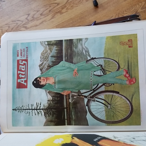 Amazing vintage art book:  "100 Years of Bicycle Posters" by Jack Rennert - Picture 8 of 9